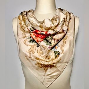 Vintage Ralph Lauren floral scarf